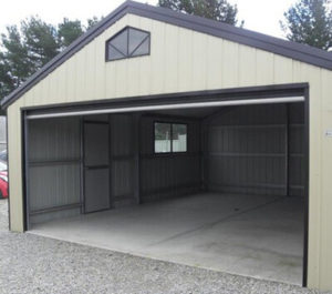 garage builders, custom, double, designs, steel garages